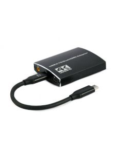 CableXpert USB-C to dual HDMI adapter 4K 60Hz A-CM-HDMIF2-01
