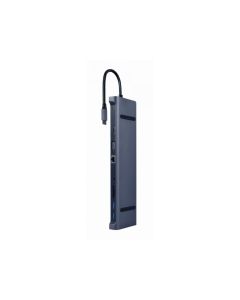 CableXpert USB Typ-C Multi-Port-Adapter, A-CM-COMBO10-01