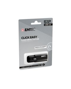 Emtec USB Flash Drive B110 Click Easy 512GB Black - USB 3.2