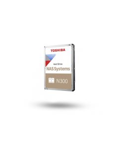 Toshiba N300 NAS Hard Drive 18TB 512MB Bulk HDWG51JUZSVA