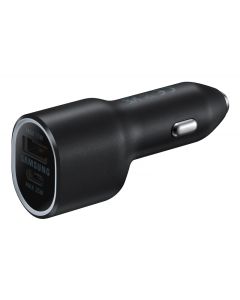 Samsung Chargeur avec charge rapide USB-A USB-C Noir EP-L4020NBEGEU