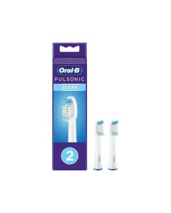 Oral-B Pack de 2 têtes de brosse à dents Pulsonic Clean 299783