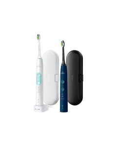 Philips Pack DUO 2 brosses à dents Sonicare ProtectiveClean 5100 HX6851/34