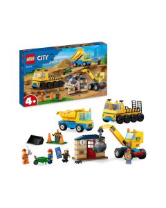 LEGO City - Construction Vehicles and Crane with Demolition Bulb (60391)