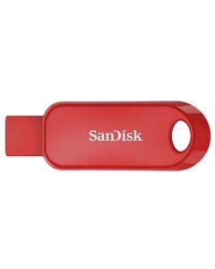 SanDisk Cruzer Snap 32 Go USB Typ-A 2.0 Dia SDCZ62-032G-G35R - rouge