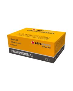 AGFAPHOTO Pack de 10 piles Alkaline Professional Mignon AA