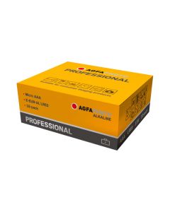 AGFAPHOTO Professional Pack de 10 piles Micro AAA Alkaline 1.5V