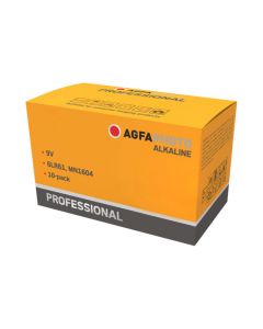 AGFAPHOTO Professional 9V Battery Alkaline (10-Pack)