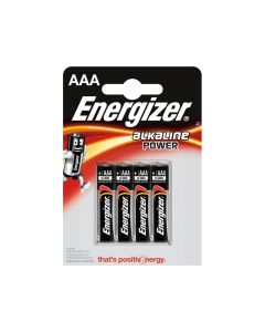 Energizer Pack de 4 Piles LR3 AAA Alkaline Power