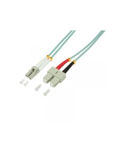 Logilink Câble de raccordement fibres optiques 1M OM3 50/125 LC-SC FP3LS01