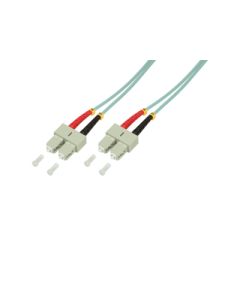 Logilink Câble de raccordement fibres optiques 1M OM3 50/125 SC-SC FP3SC01