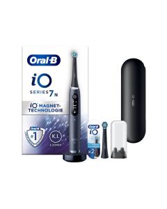 Oral-B iO 7N Bluetooth 2 Brushes 1 Travelcase Black