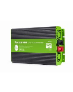EnerGenie 12 V car DC-AC power inverter, 2000 W- EG-PWC-PS2000-01
