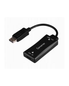 Gembird Actieve 4K HDMI v naar DisplayPort m adapterkabel A-HDMIF30-DPM-01