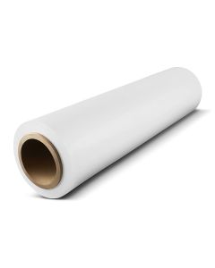 Film étirable white PE (500mm largeur, 300m longueur, 23my)