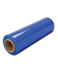 Film étirable blue PE (500mm largeur, 300m longueur, 23my)