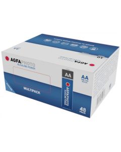 AGFAPHOTO Multipack de 48 piles Power Alkaline Mignon AA