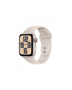 Apple Watch SE Alu. 40mm GPS + Cellular Starlight Sport band S/M MRFX3QF/A