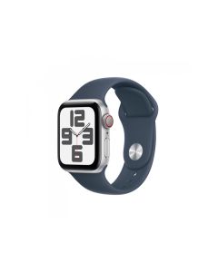 Apple Watch SE Alu. 40mm GPS+Cellular Silver Sport Band Blue S/M MRGJ3QF/A
