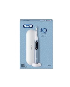 Oral-B iO Series 9 Édition Luxe Brosse à dents électrique, Étui de charge et de voyage, Aqua Marine 