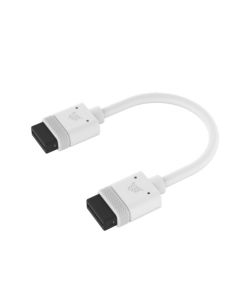 Corsair iCUE LINK Cable 2x 100mm - Straight connectors White CL-9011129-WW
