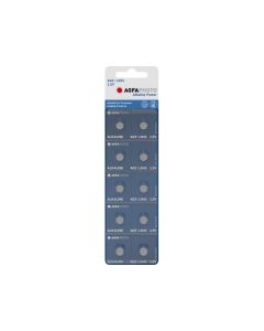 AGFAPHOTO Battery Power Alkaline Knopfzelle LR41 V3GA AG3 (10-Pack)