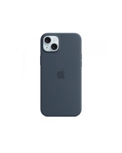 Apple iPhone 15 Plus Silicone Case with MagSafe Storm Blue MT123ZM/A