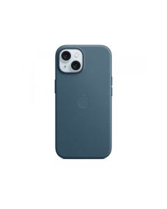 Apple iPhone 15 Feingewebe Case mit MagSafe Pacific Blue MT3G3ZM/A