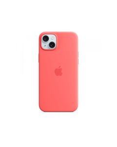 Apple iPhone 15 Plus Silicone Case with MagSafe Guava MT163ZM/A