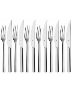 WMF Nouva Steakbesteck Set 12 teilig 1291436046