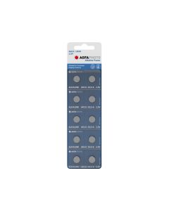 AGFAPHOTO Battery Power Alkaline Knopfzelle LR44 V13GA AG13 (10-Pack)