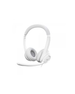 Logitech H390 USB Computer Headset White 981-001286
