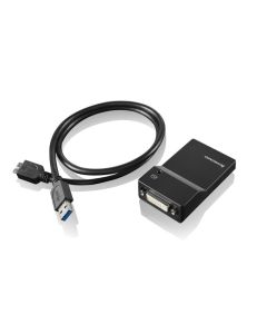 Der Lenovo USB 3.0 zu DVI/VGA Bildschirmnetzteil 0B47072