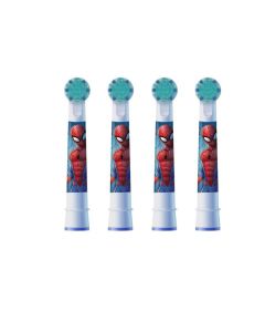 Oral-B pack de 4 Têtes de brosse à dents Spiderman,  014052