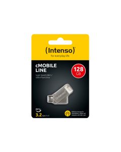 Intenso USB Flash Drive cMobile Line 128 Go (3536491) - 3.2 USB-A + USB-C