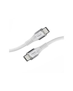 Intenso USB Cable C315C USB-C to USB-C 60W Nylon White (7901002)