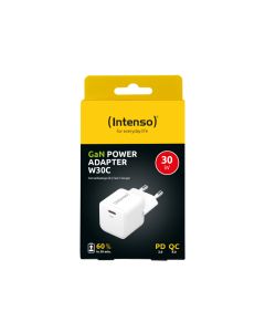 Intenso Power Adapter W30C GaN USB-C 30W White (7803022)