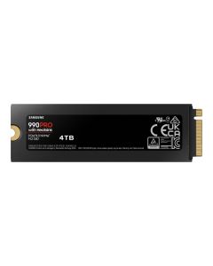 Samsung 990 Pro SSD Heatsink 4TB M.2 NVMe MZ-V9P4T0CW