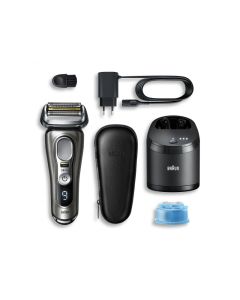 Braun Rasoir électrique Series 9 Pro 9485cc System Wet & Dry Noir/Argent 050142