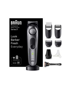 Braun Tondeuse à barbe BT 7420 Noir/Gris 448273