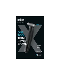 Braun Tondeuse Hybride Series XT3200 pour visage et corps Noir 206334