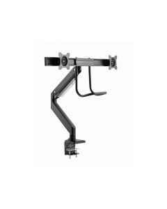 Gembird Desk Mounted Adjustable Monitor Arm for 2 Monitors MA-DA2-04