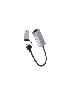 CableXpert USB-C Connector to Gigabit Ethernet LAN Adapter A-USB3AC-LAN-01