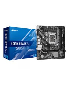 ASRock H610M-HDV/M.2 R2.0 Intel Motherboard 90-MXBJH0-A0UAYZ