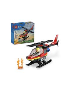LEGO City - L?hélicoptère de secours des pompiers (60411)