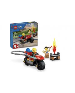 LEGO City - La moto d?intervention rapide des pompiers (60410)