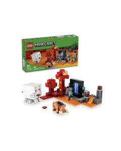 LEGO Minecraft - L\'embuscade au portail du Nether  (21255)