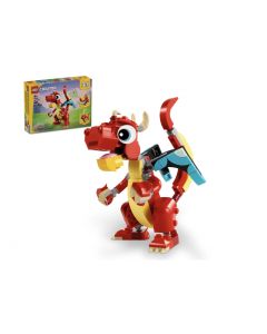 LEGO Creator 3 in 1 - Le dragon rouge (31145)