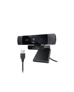 Aukey Stream Series Dual-Mic Full HD Webcam -1/3-CMOS Sensor - PC -LM1E