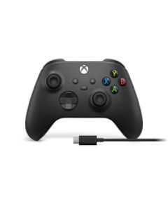 Microsoft Xbox Series X Controller incl. USB-C Cable carbon black 1V8-00002